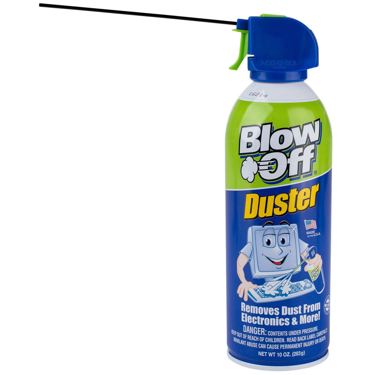 Blow Off Duster Can Of Air Removes Dust And Debris Canned Air 10 Oz